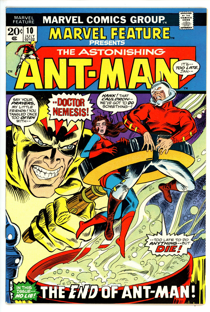 Marvel Feature Vol 1 10 NM-