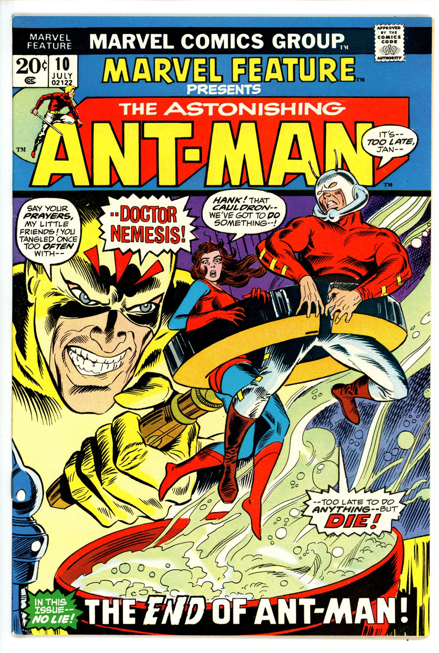 Marvel Feature Vol 1 10 NM-
