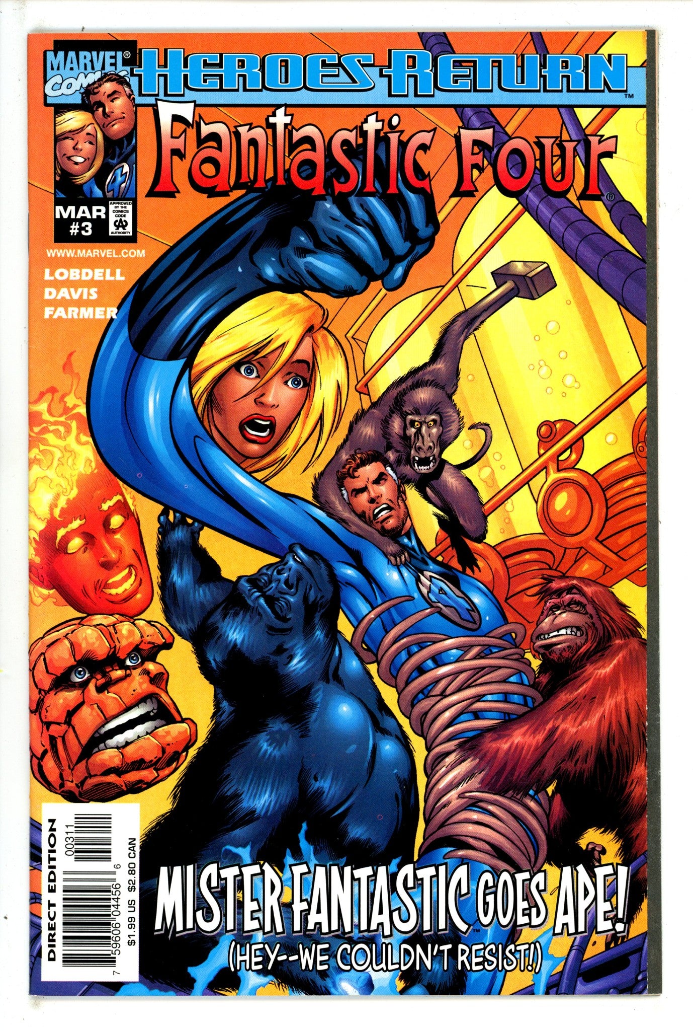 Fantastic Four Vol 3 3 (1998)
