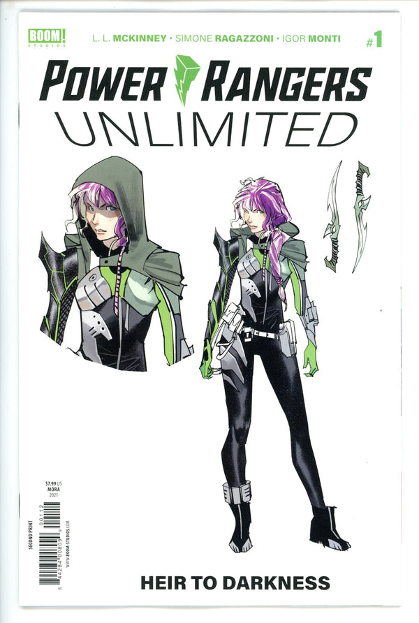 Power Rangers Unlimited Heir to Darkness 1 2nd Print (2021)