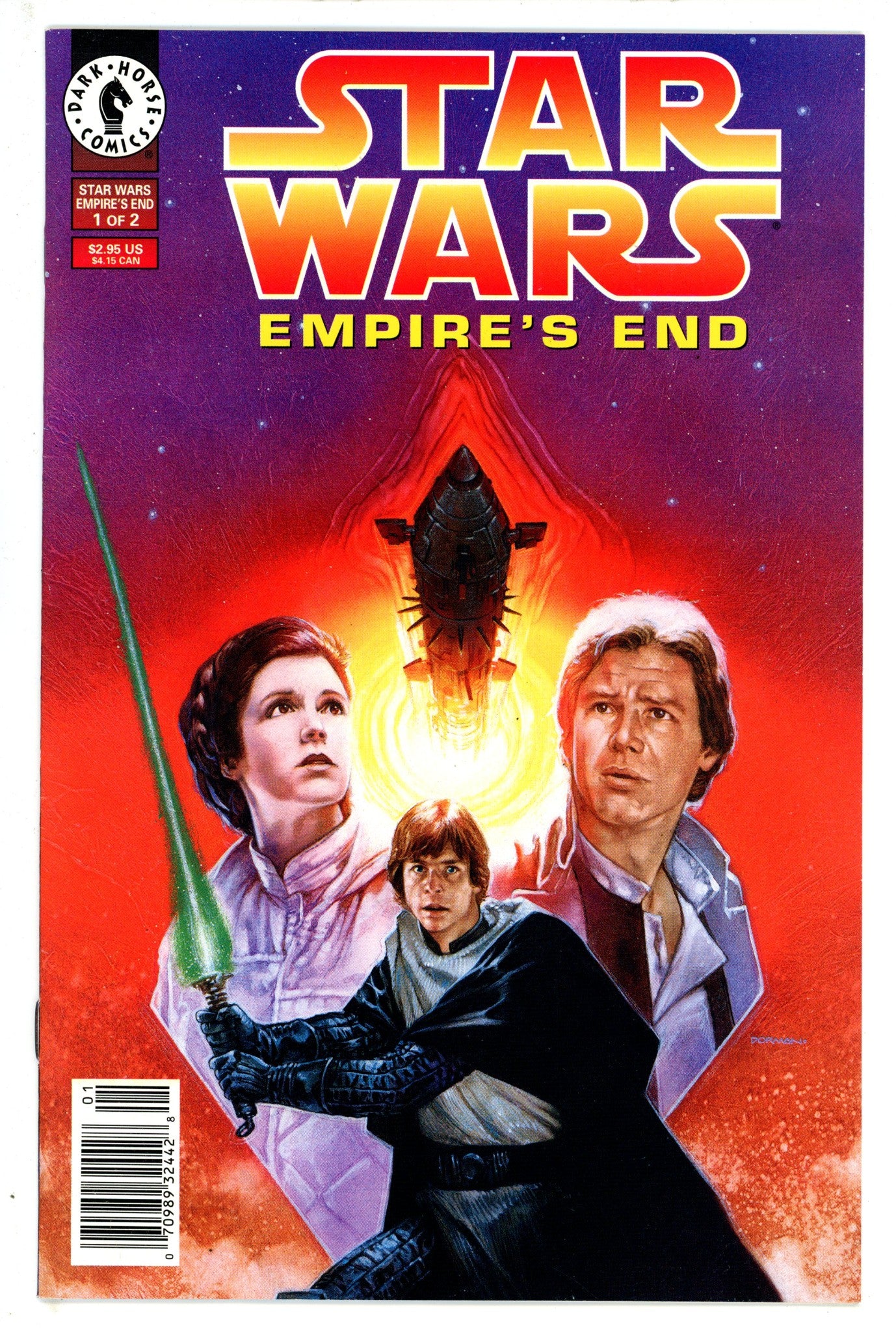 Star Wars: Empire's End 1 Newsstand VF/NM (1995)