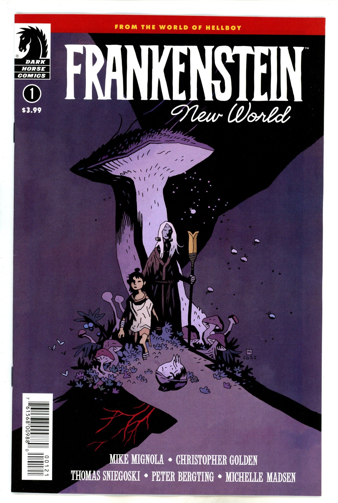 Frankenstein New World 1 Mignola Variant (2022)