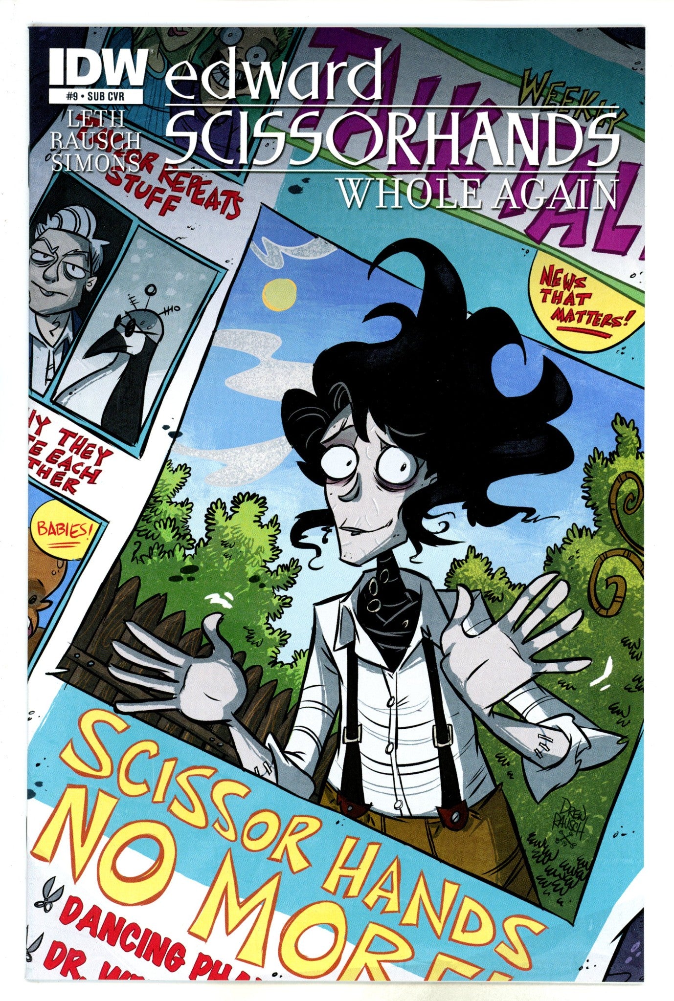 Edward Scissorhands 9 Rausch Variant