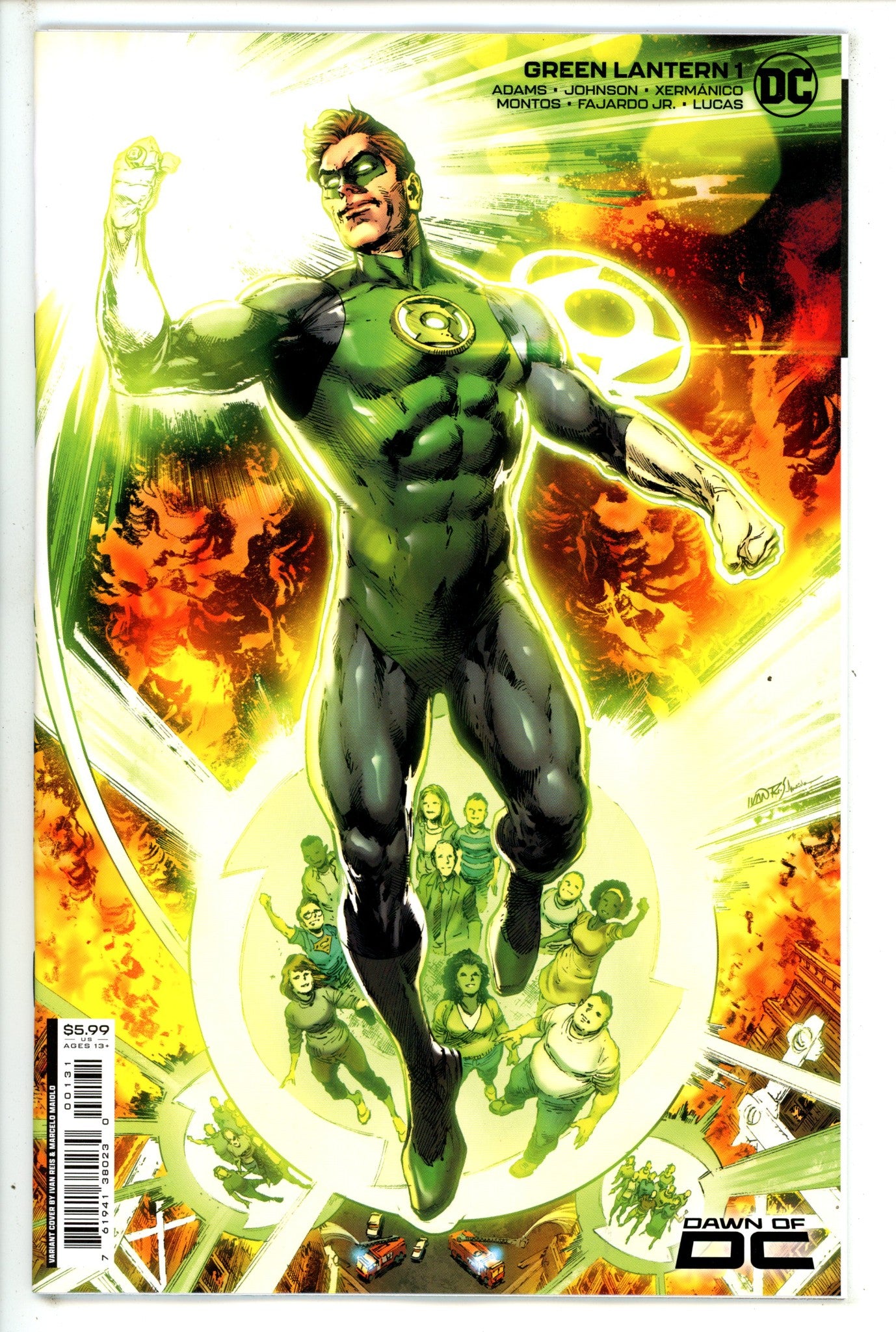 Green Lantern 1 Reis Variant (2023)