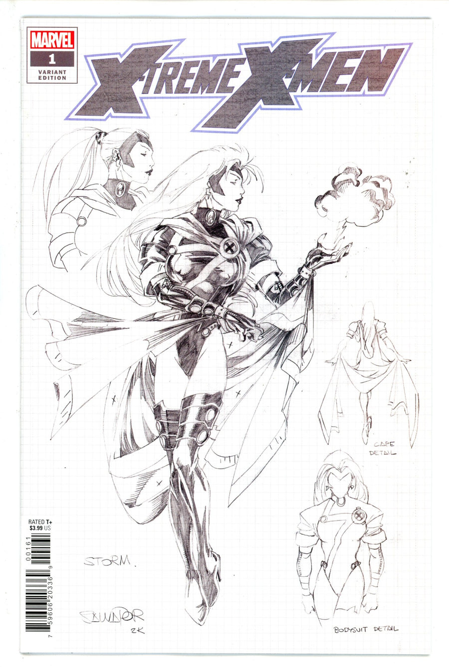 X-Treme X-Men Vol 3 1 Larroca Classic Design Variant