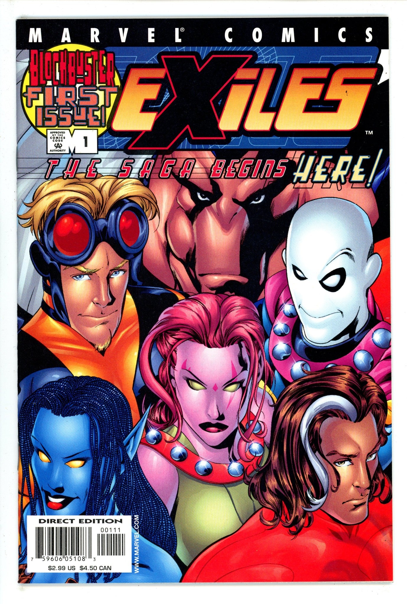 Exiles Vol 1 1 NM- (2001)