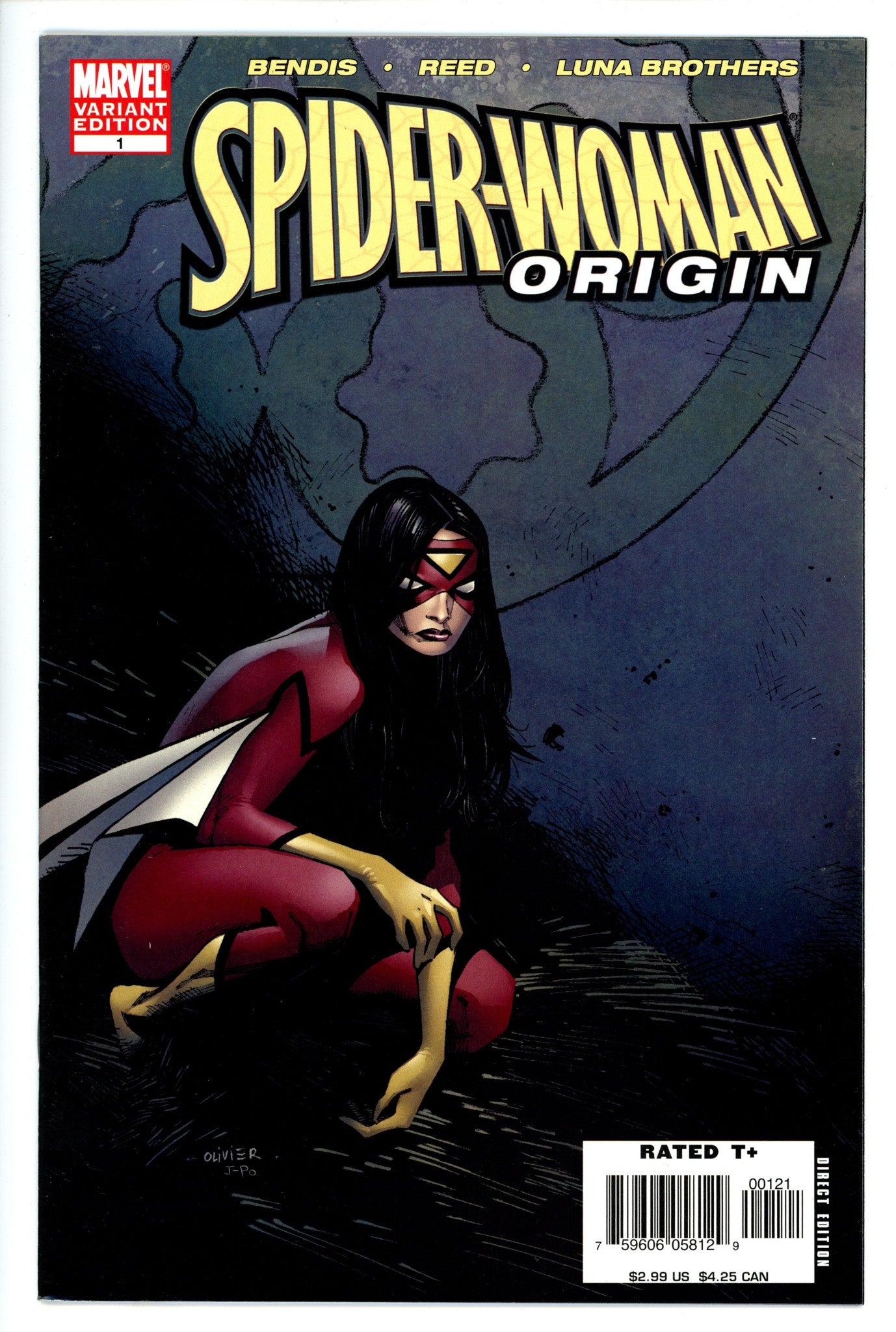 Spider-Woman: Origin 1 Coipel Variant