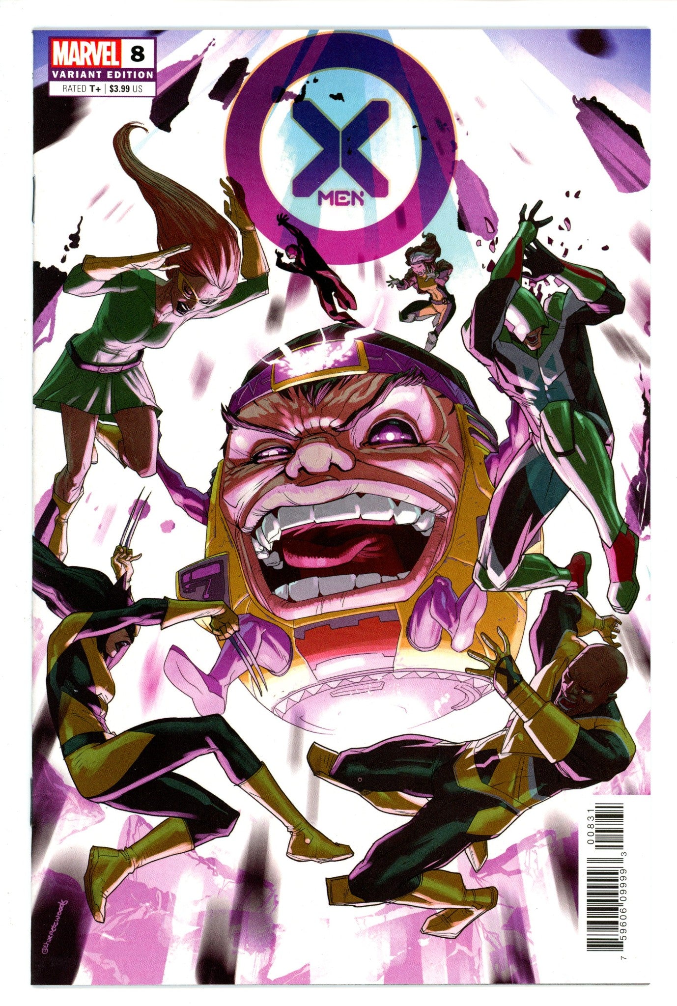 X-Men Vol 5 8 Woods Variant NM