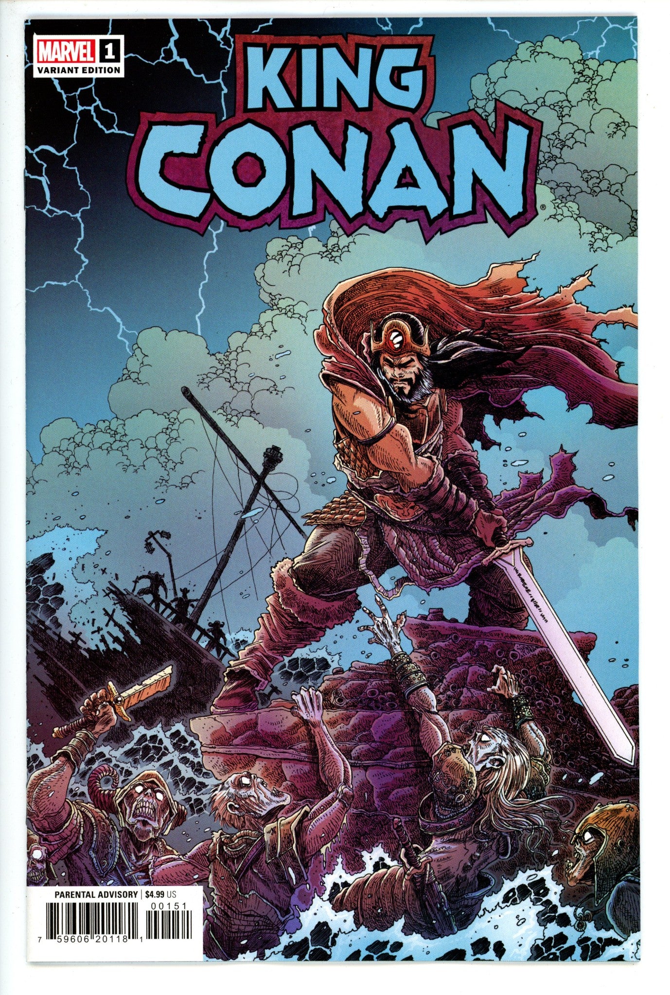 King Conan Vol 2 1 Stokoe Variant NM