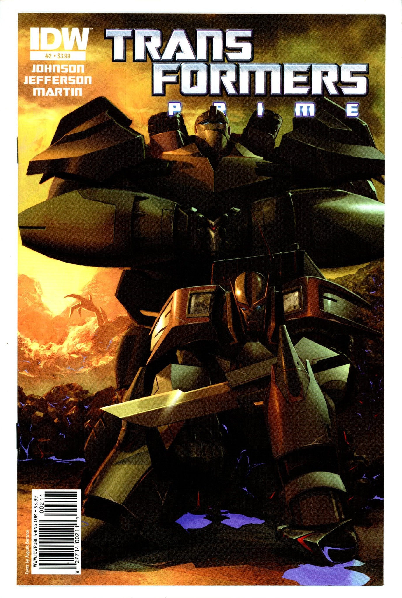 The Transformers: Prime 2-IDW-CaptCan Comics Inc