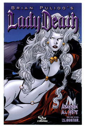 Lady Death Abandon All Hope 4 Mendoza Variant