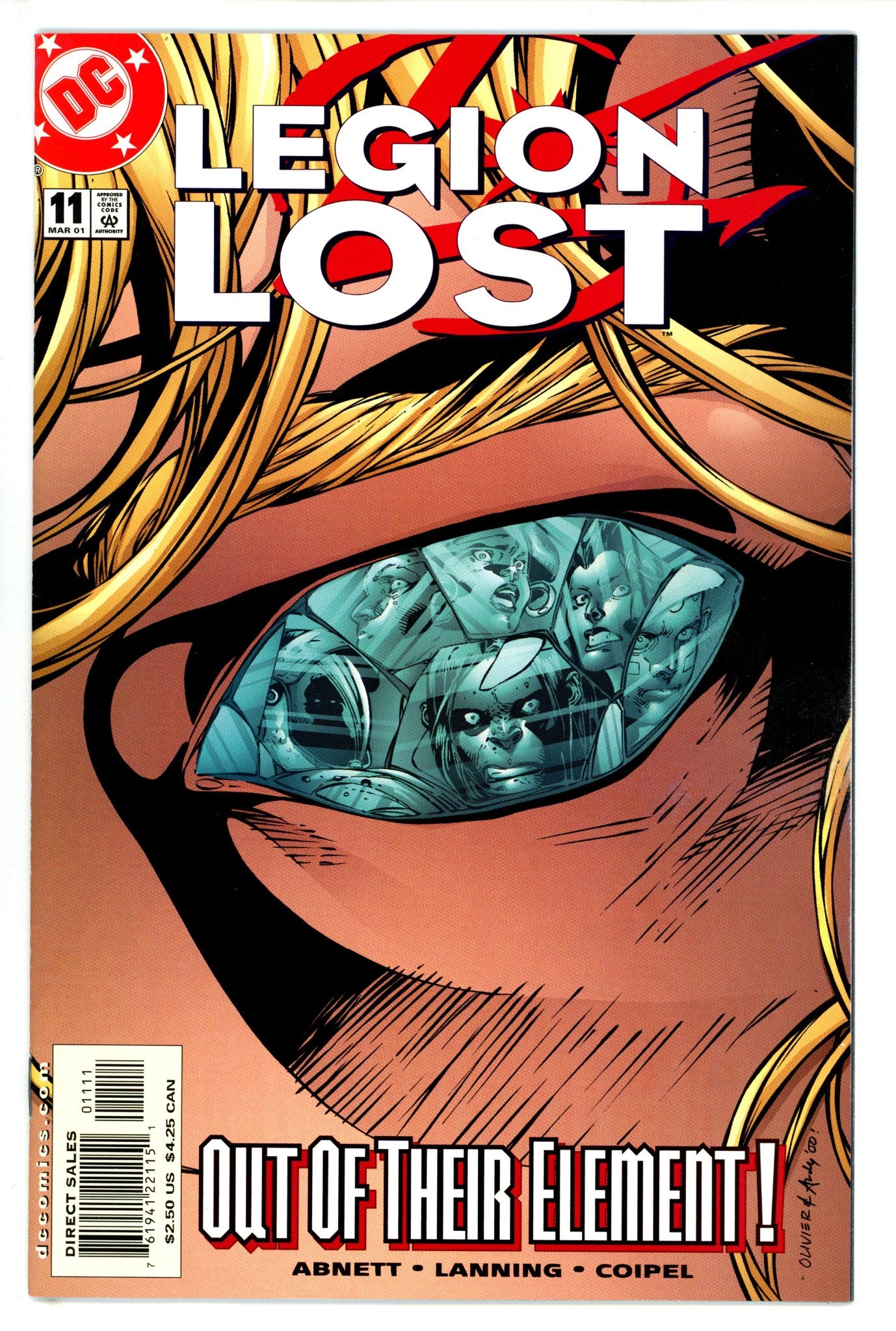 Legion Lost Vol 1 11 (2001)