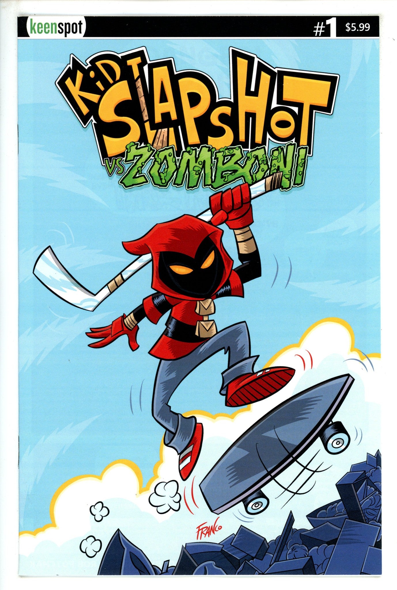 Kid Slapshot Vs Zomboni 1 Franco Variant (2023)