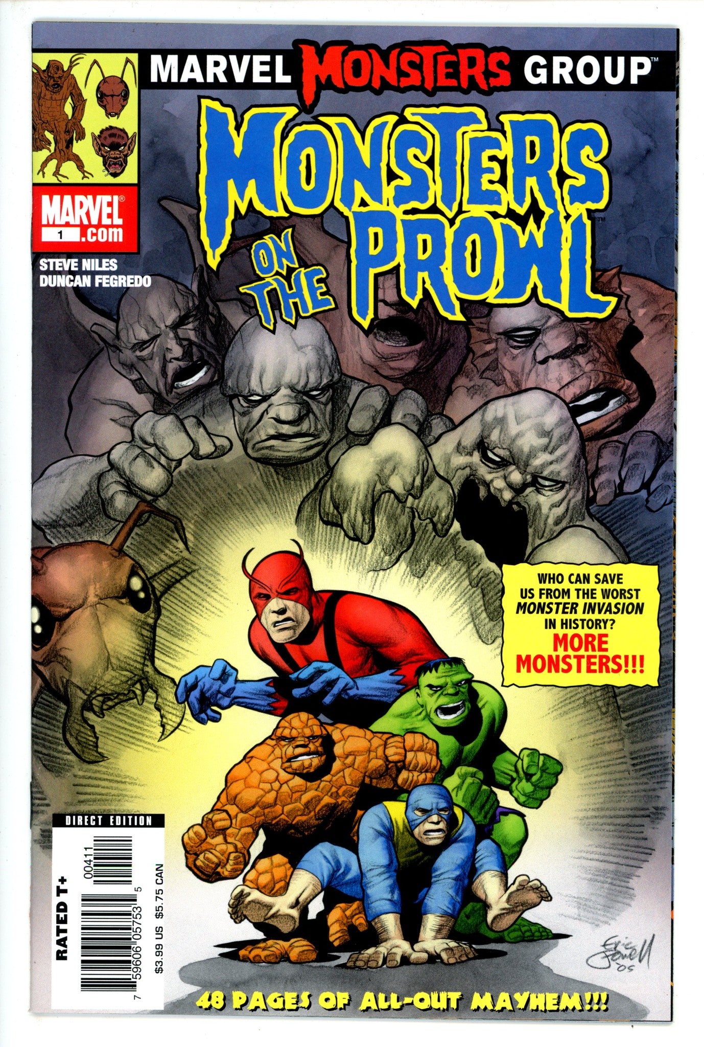 Marvel Monsters: Monsters on the Prowl 1