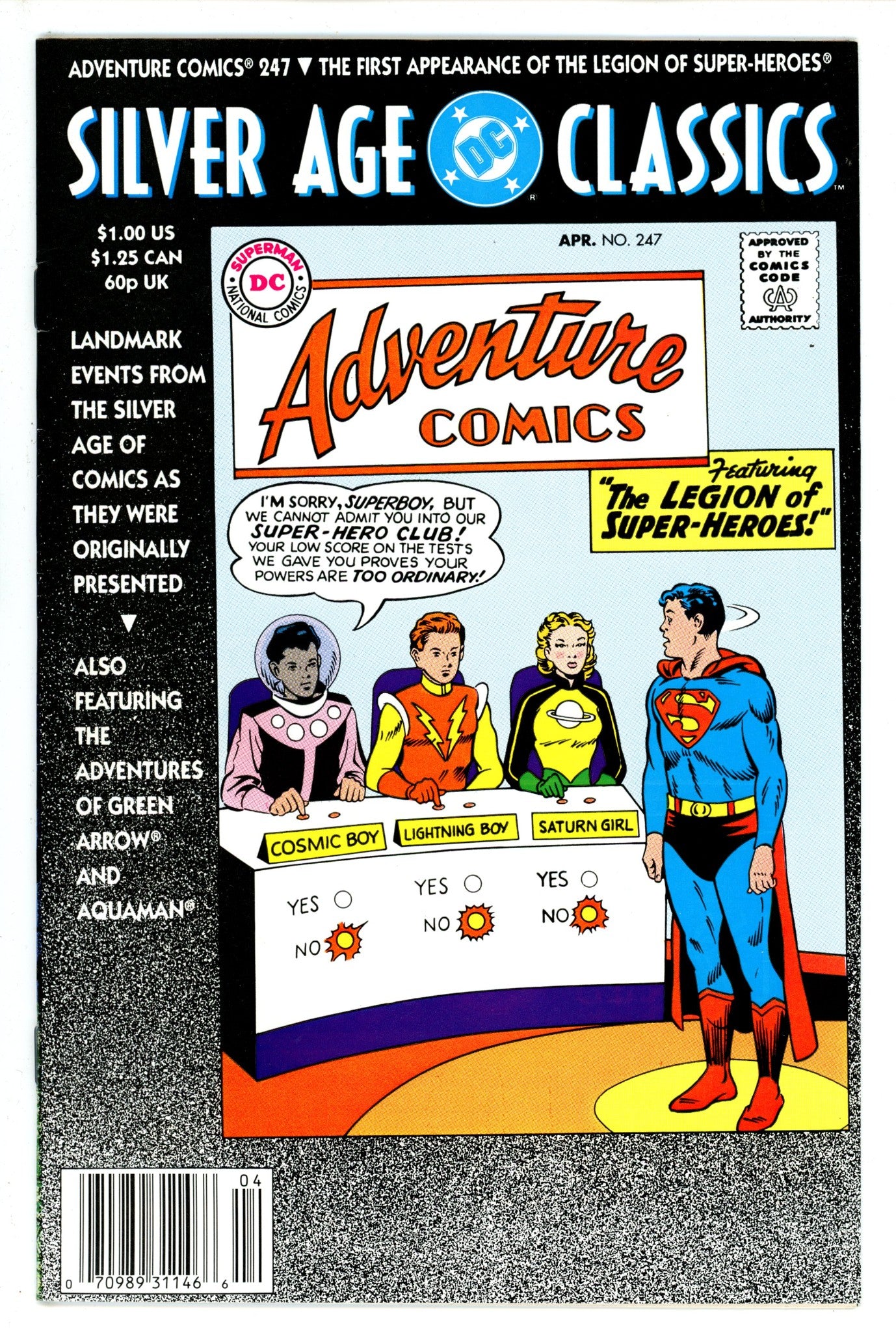 DC Silver Age Classics Adventure Comics 247 [nn] (1992)