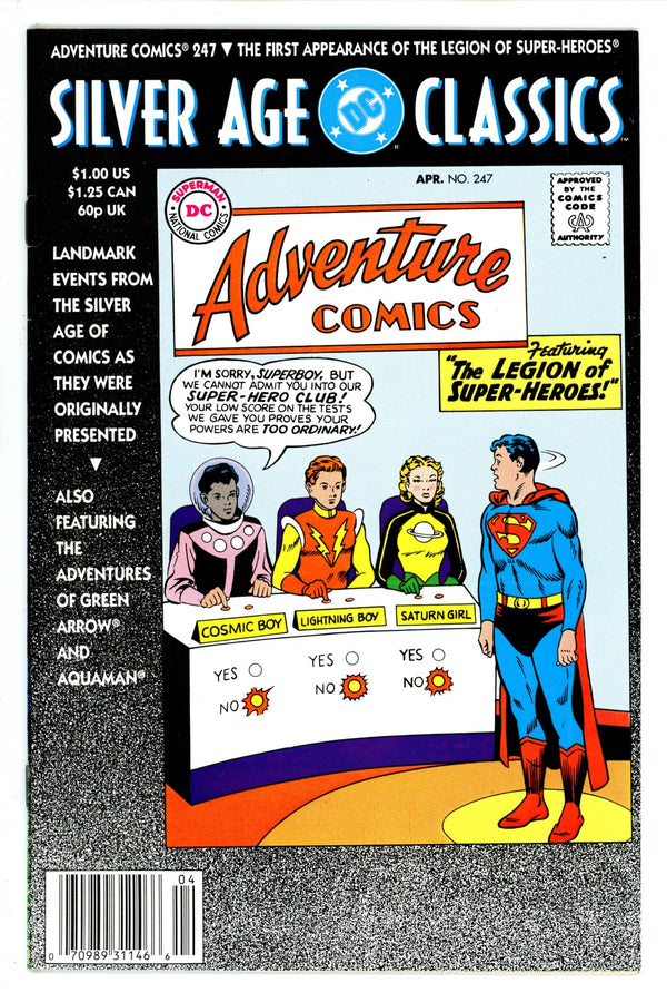 DC Silver Age Classics Adventure Comics 247 [nn] (1992)