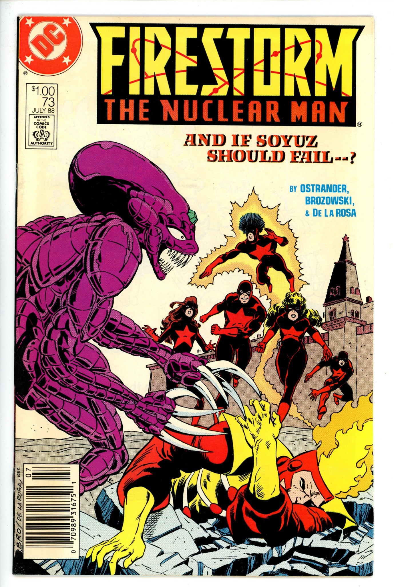 Firestorm the Nuclear Man Vol 2 73 Canadian
