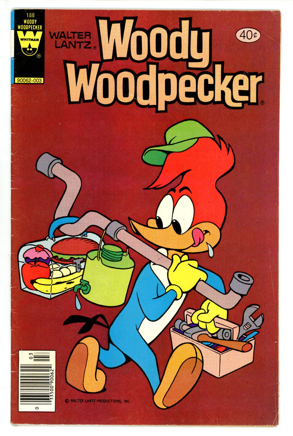 Walter Lantz Woody Woodpecker 188 Whitman (1980)
