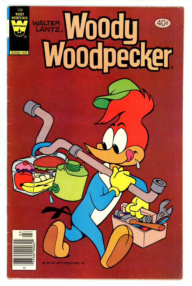 Walter Lantz Woody Woodpecker 188 Whitman (1980)
