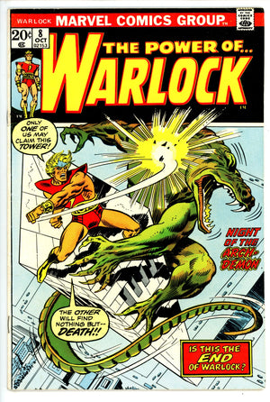 Warlock Vol 1 8 FN-