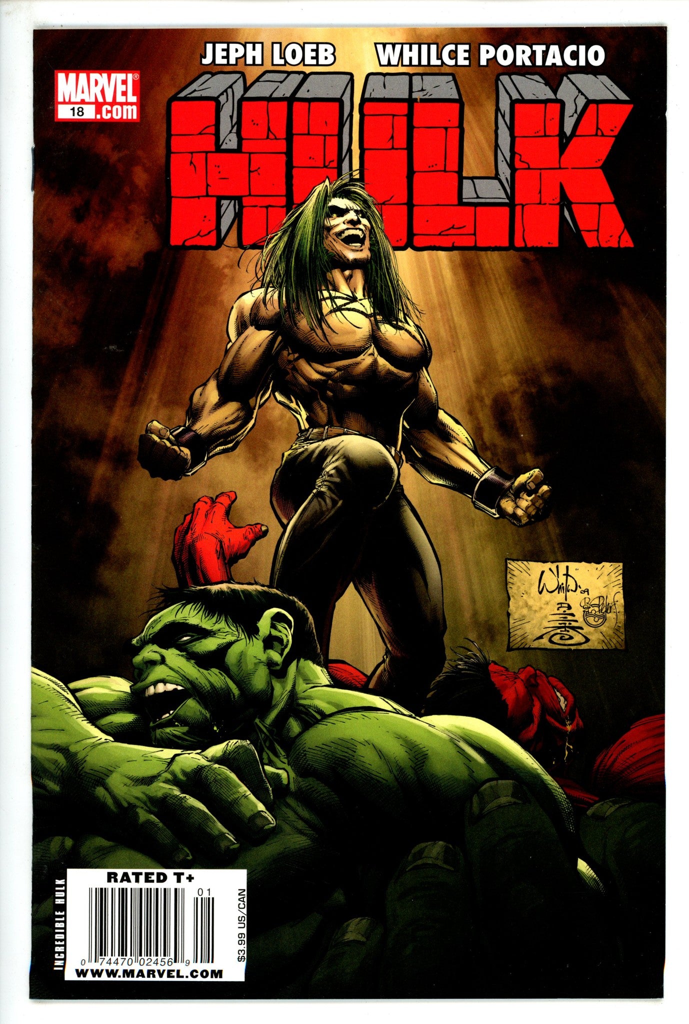 Hulk Vol 1 18 Newsstand VF/NM (2010)