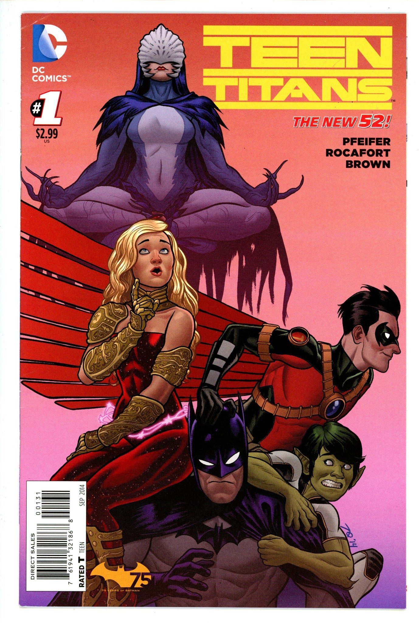 Teen Titans Vol 5 1 Batman Variant