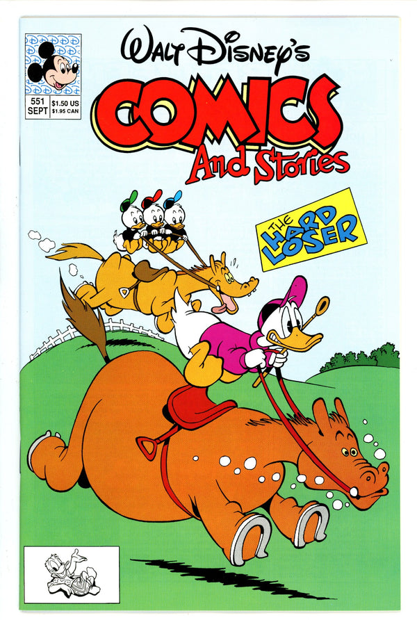 Walt Disney's Comics and Stories 551