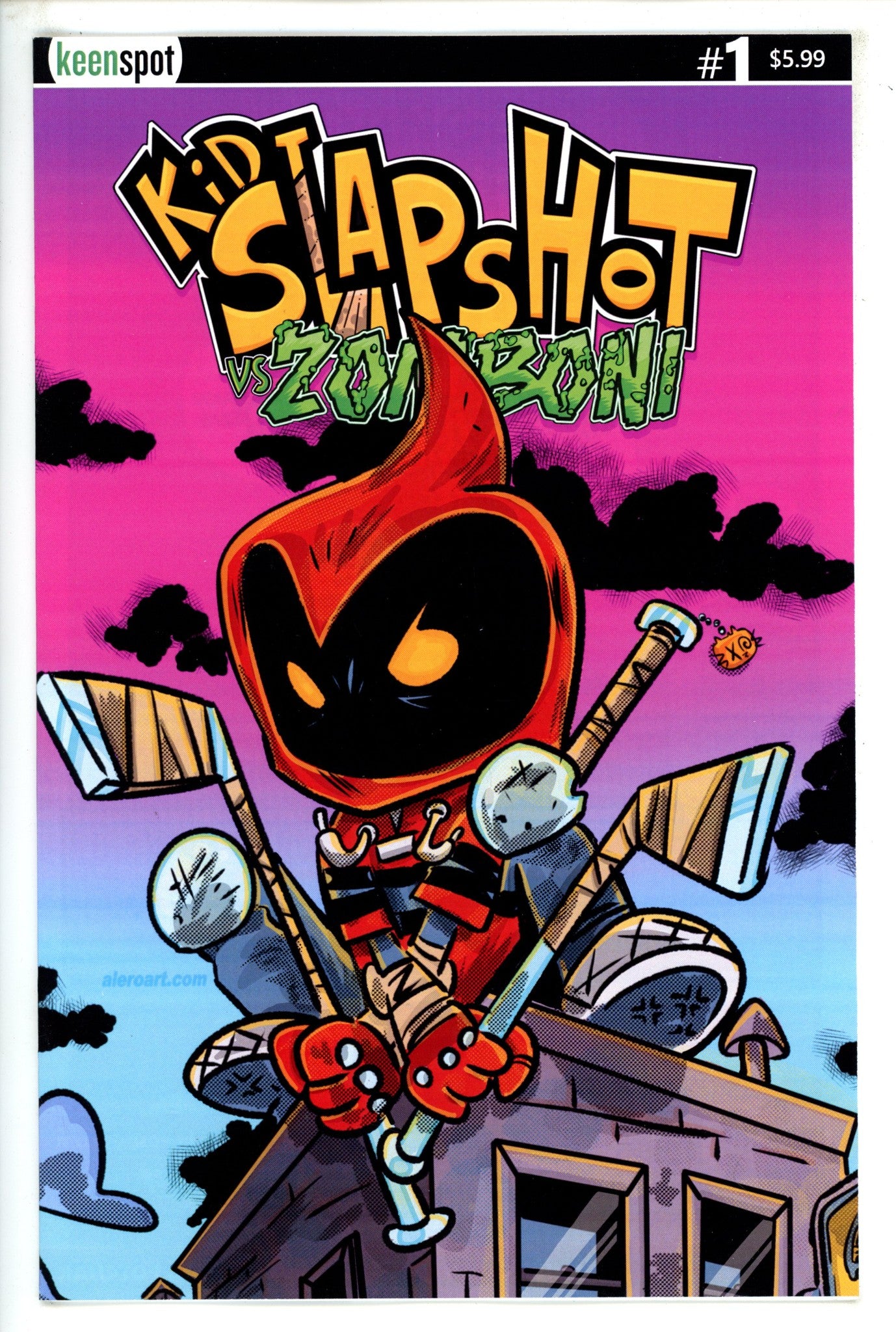 Kid Slapshot Vs Zomboni 1 Rosado Variant (2023)