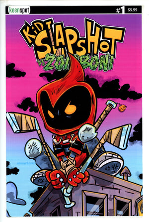 Kid Slapshot Vs Zomboni 1 Rosado Variant (2023)