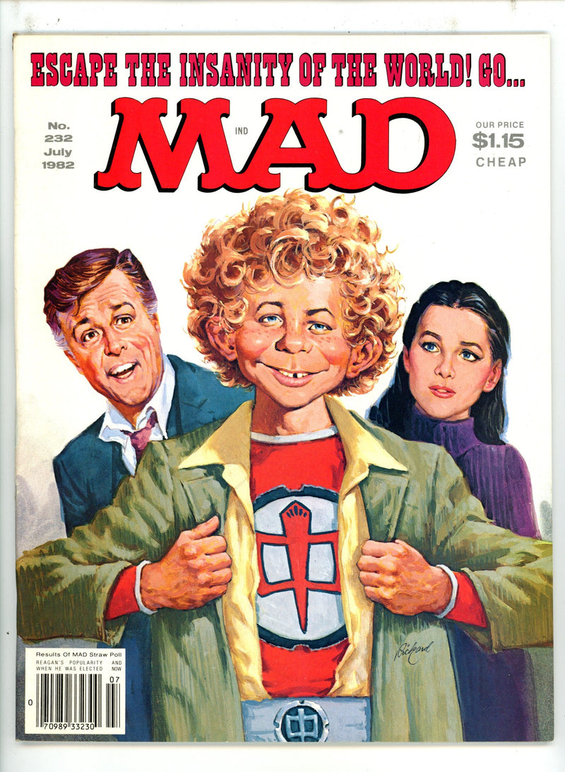 Mad 232 Canadian Price Variant VF- (1982)