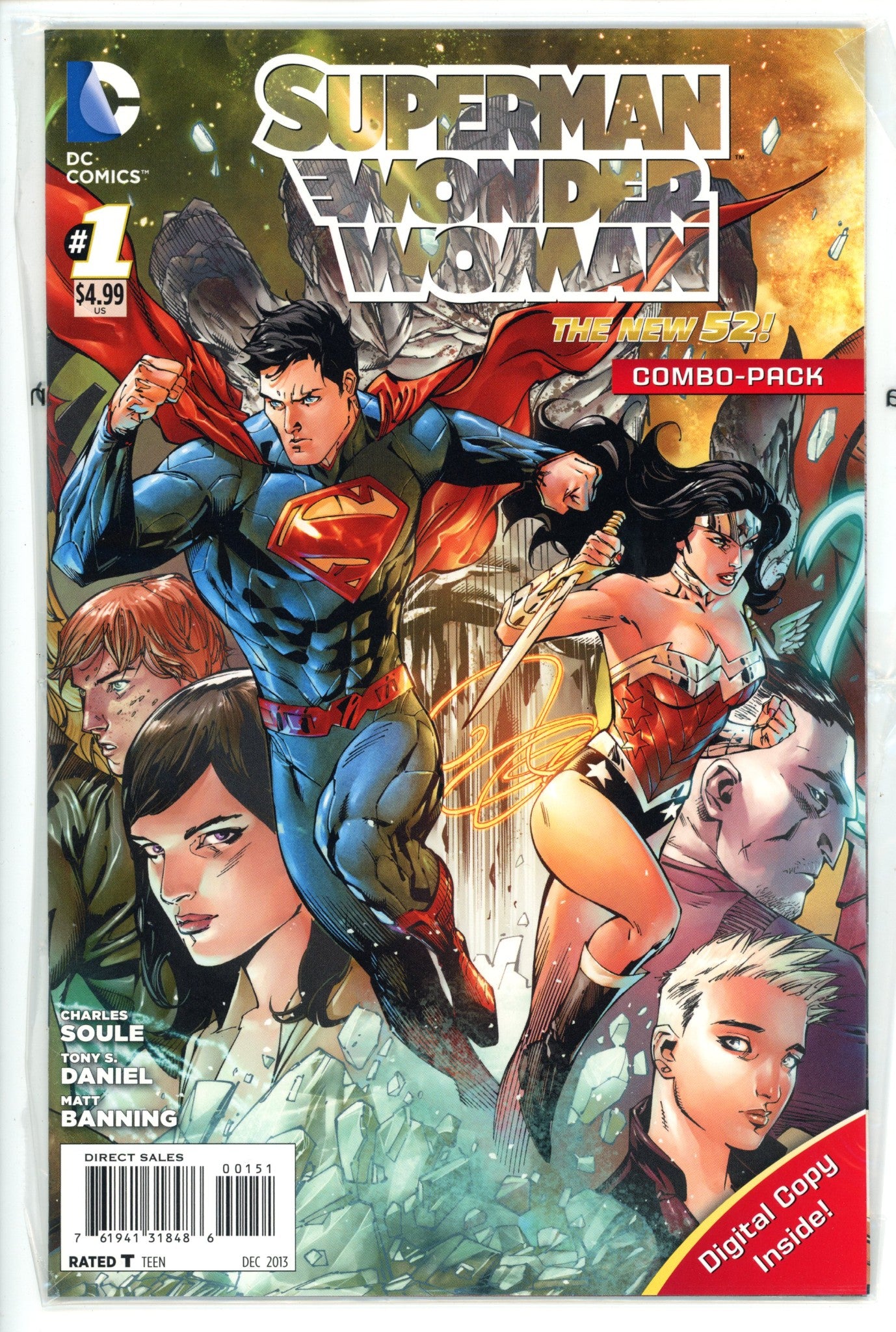 Superman / Wonder Woman 1 Combo Pack