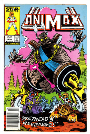 Animax 3 Newsstand VG (1987)