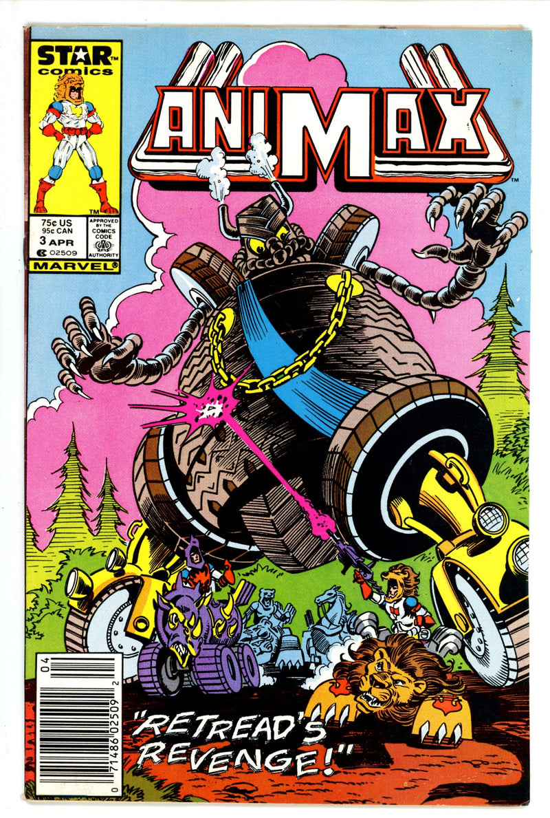 Animax 3 Newsstand VG (1987)