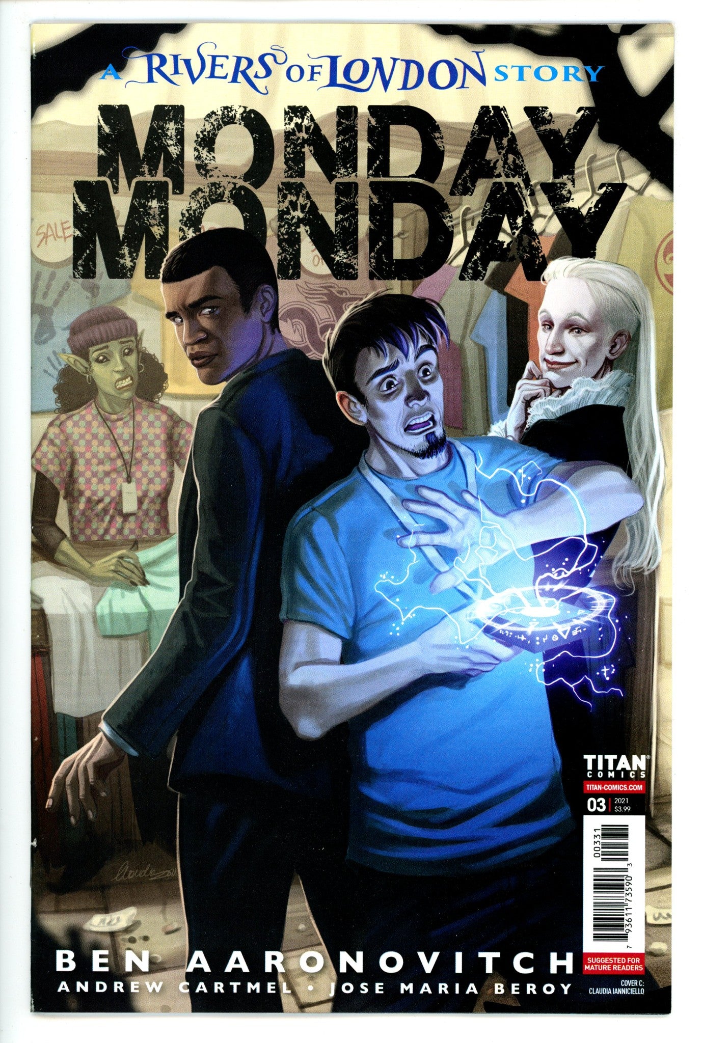Monday Monday Rivers of London 3 Ianniciello Variant (2021)