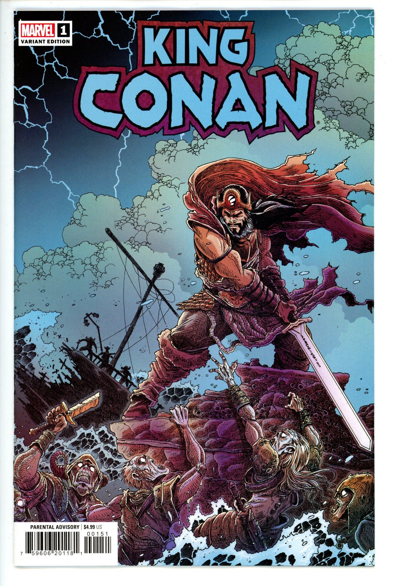 King Conan Vol 2 1 Stokoe Variant NM+ (2021)