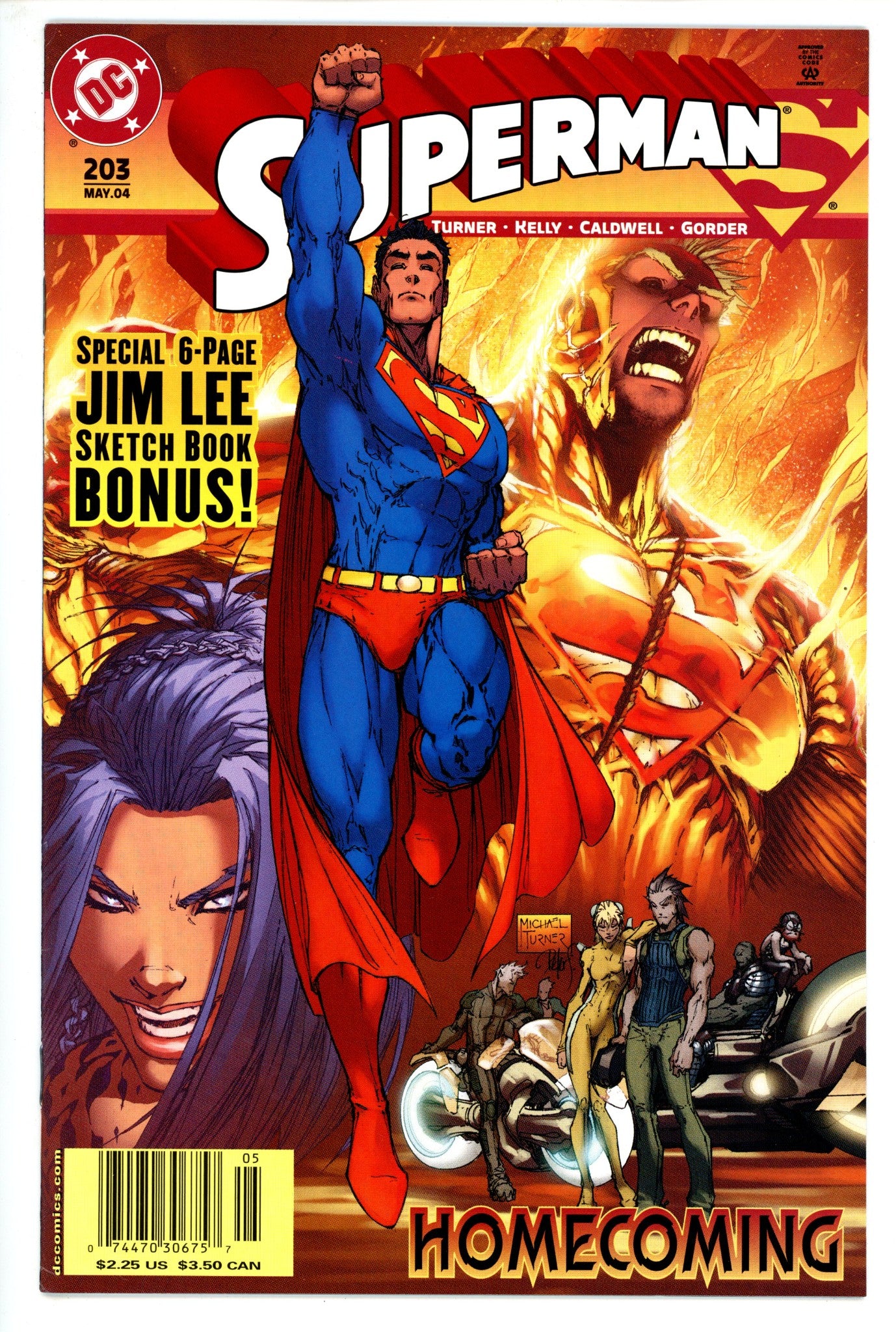 Superman Vol 2 203 Newsstand