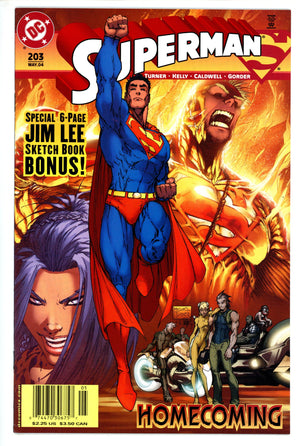 Superman Vol 2 203 Newsstand