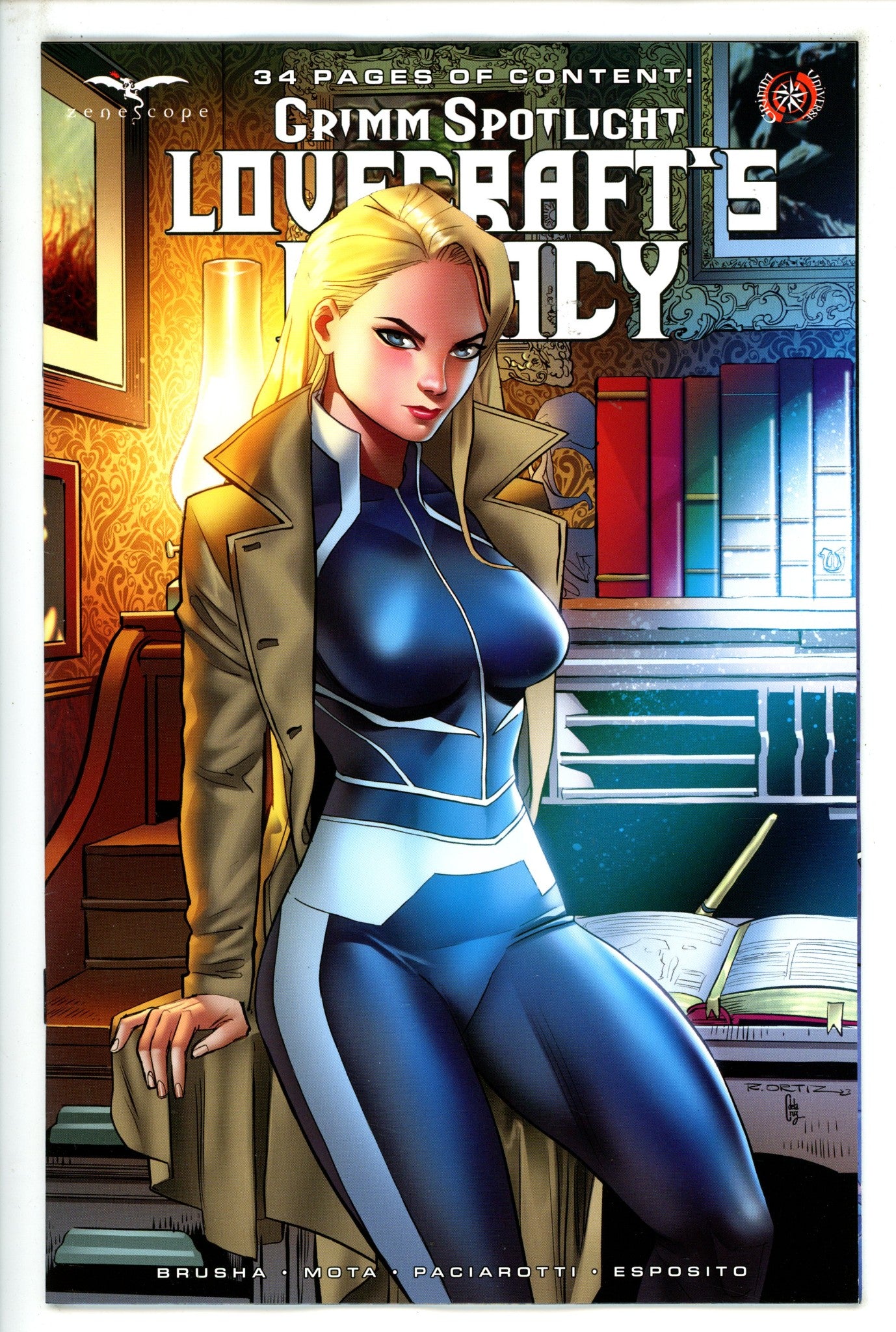 Grimm Spotlight Lovecrafts Legacy 1 Ortiz Variant (2023)