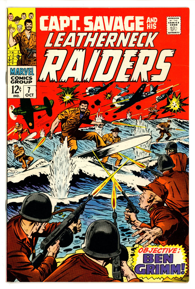 Capt. Savage and His Leatherneck Raiders 7 VF+