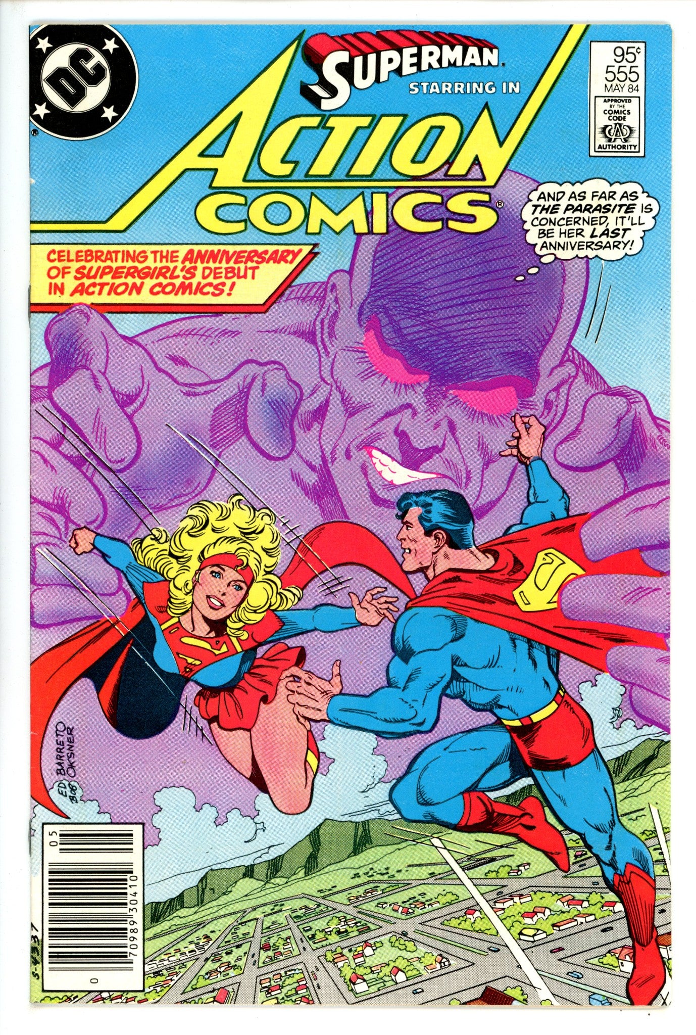 Action Comics Vol 1 555 Canadian VF