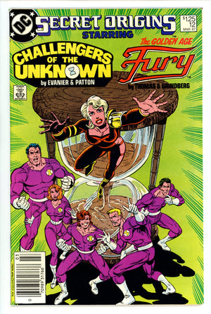 Secret Origins Vol 3 12 Newsstand (1986)