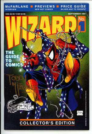 Wizard 1 SDCC Variant Signed McFarlane FN+