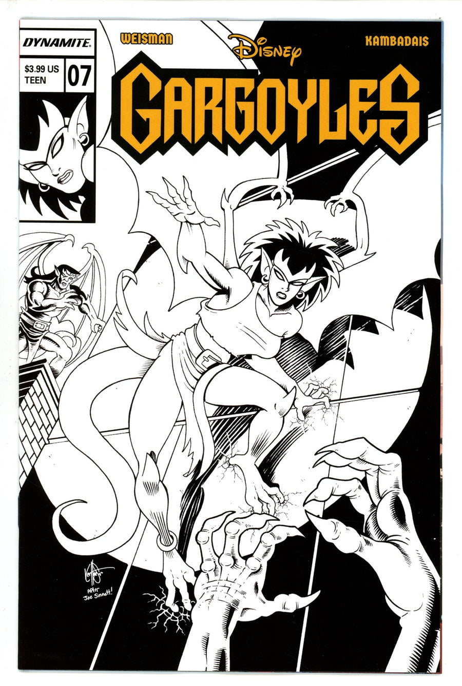 Gargoyles 7 Haeser Homage Incentive Variant (2023)