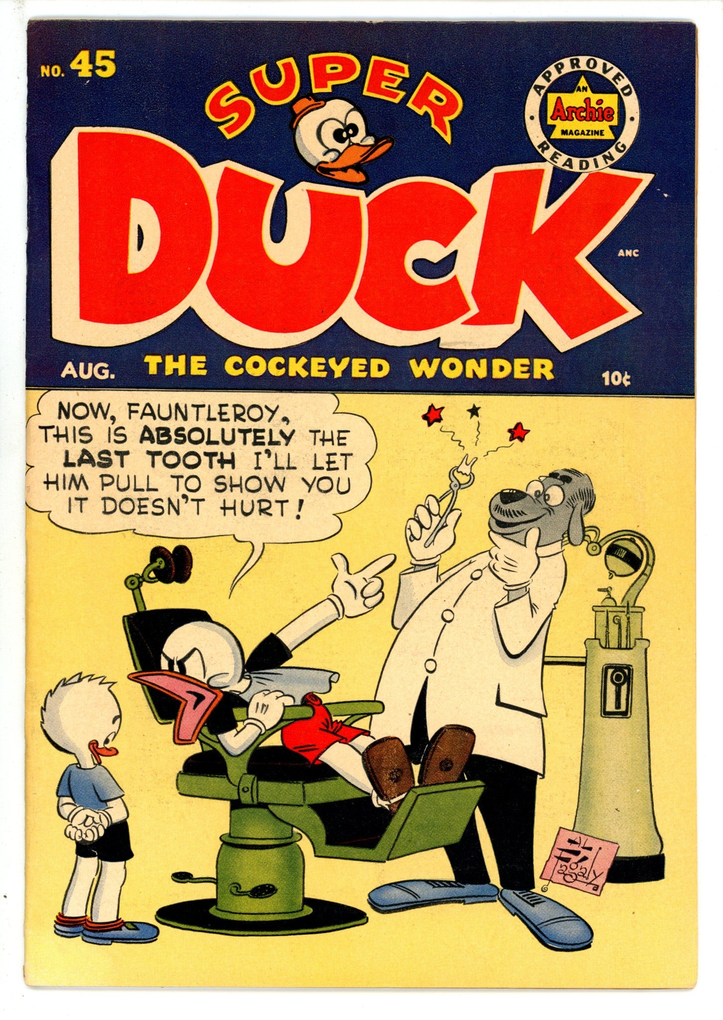 Super Duck Comics 45 VG/FN (1952)