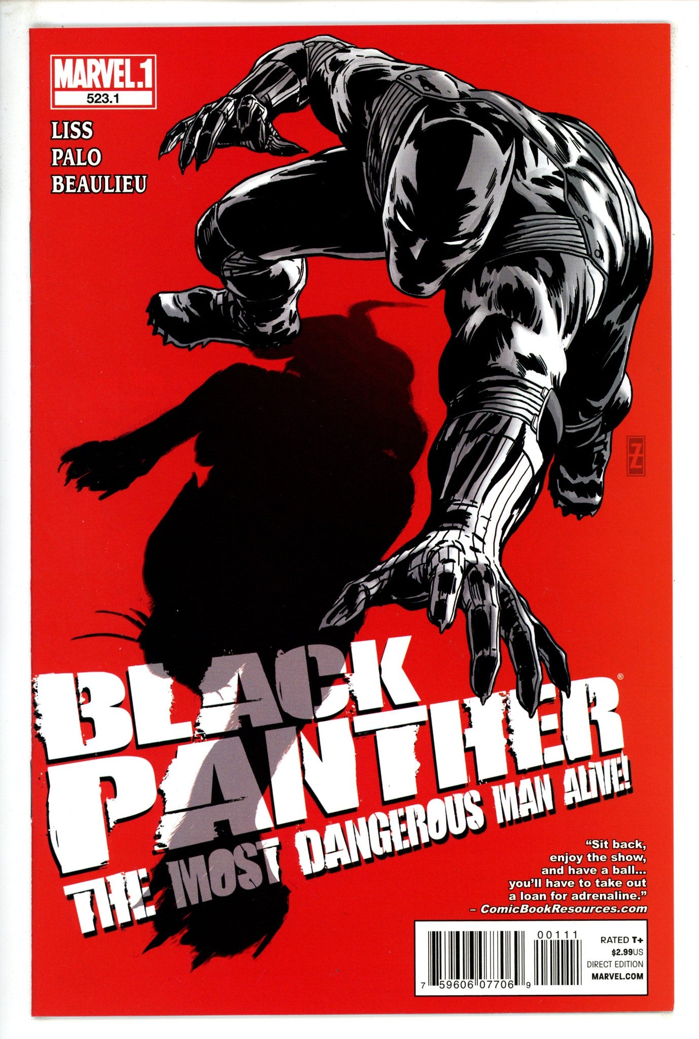 Black Panther: The Most Dangerous Man Alive 523.1 (2011)
