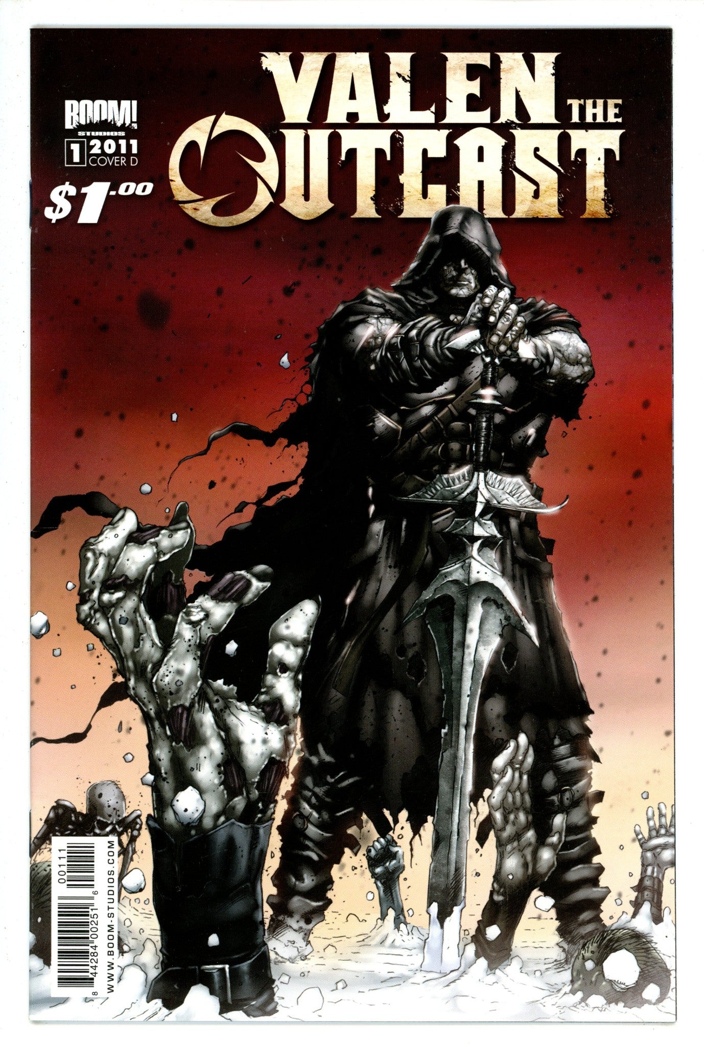 Valen the Outcast 1 Hairsine Incentive Variant (2011)