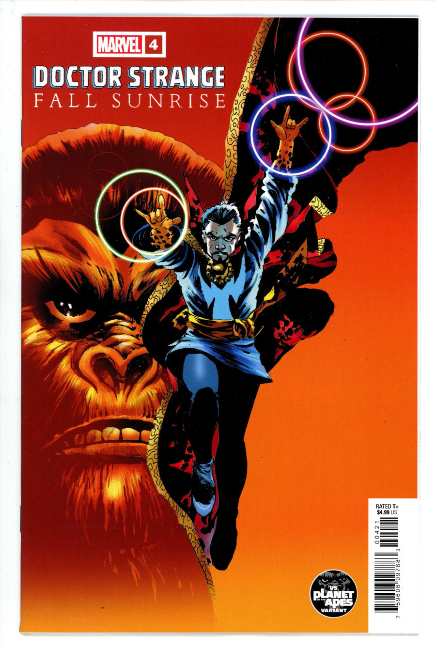 Doctor Strange Fall Sunrise 4 Cassaday Planet of the Apes Variant (2023)
