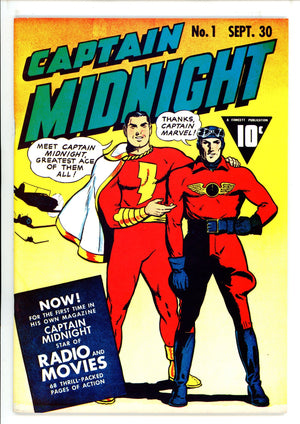 Captain Midnight 1 Reprint FN/VF