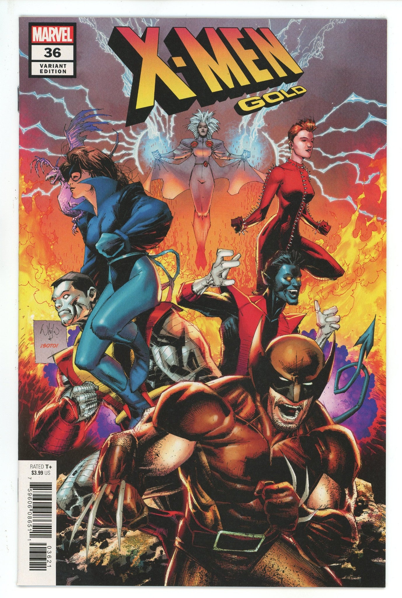 X-Men: Gold Vol 2 36 Portacio Variant