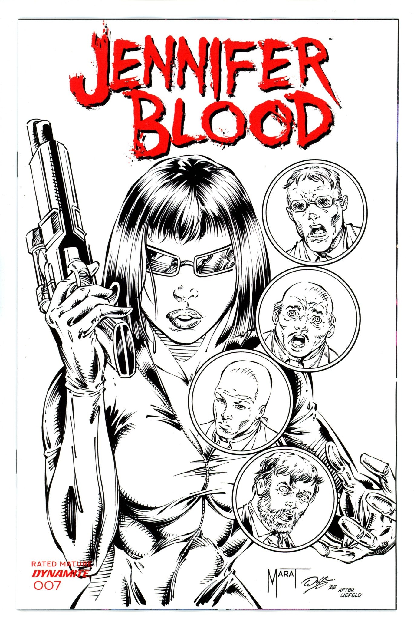 Jennifer Blood 7 Mychaels Variant